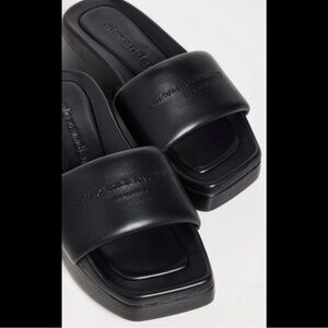 alexander wang Woman sandal with logo